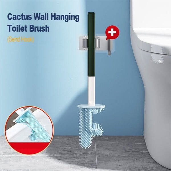 🔥No Dead Corner Cactus Toilet Brush ! mysite