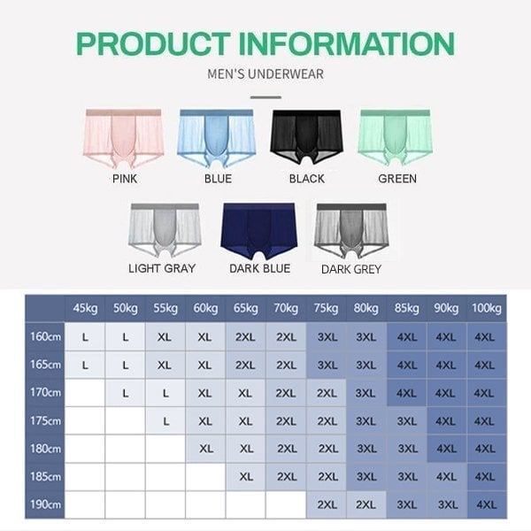 Men's Ice Silk Panties mysite