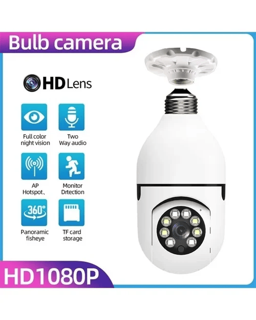 🔥2023 Hot Sale 49%OFF🔥Wireless Wifi Light Bulb Camera Security Camera - BUY 2 GET FREE SHIPPING TODAY! mysite
