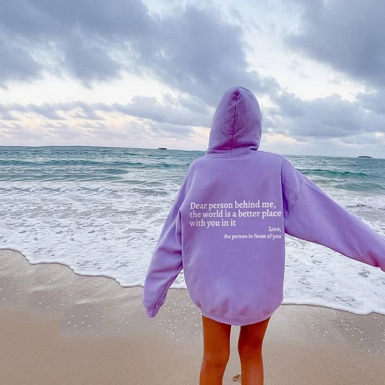'Dear Person Behind Me' Sweatshirt mysite