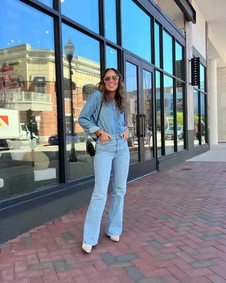 ⭐Women's 2023 Summer⭐ Ultra High Rise Stretch Flare Jean mysite