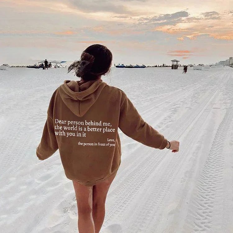 'Dear Person Behind Me' Sweatshirt mysite