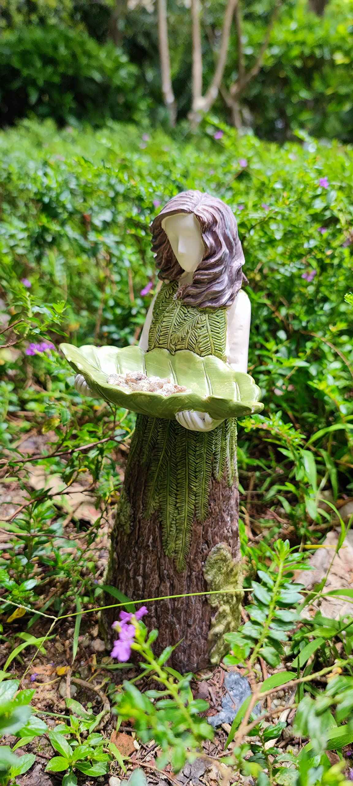 ( 💐🔥 Purchase 2 free birds 1) Forest Girl Bird Feeder - Bird Feeder Fairy Statue mysite