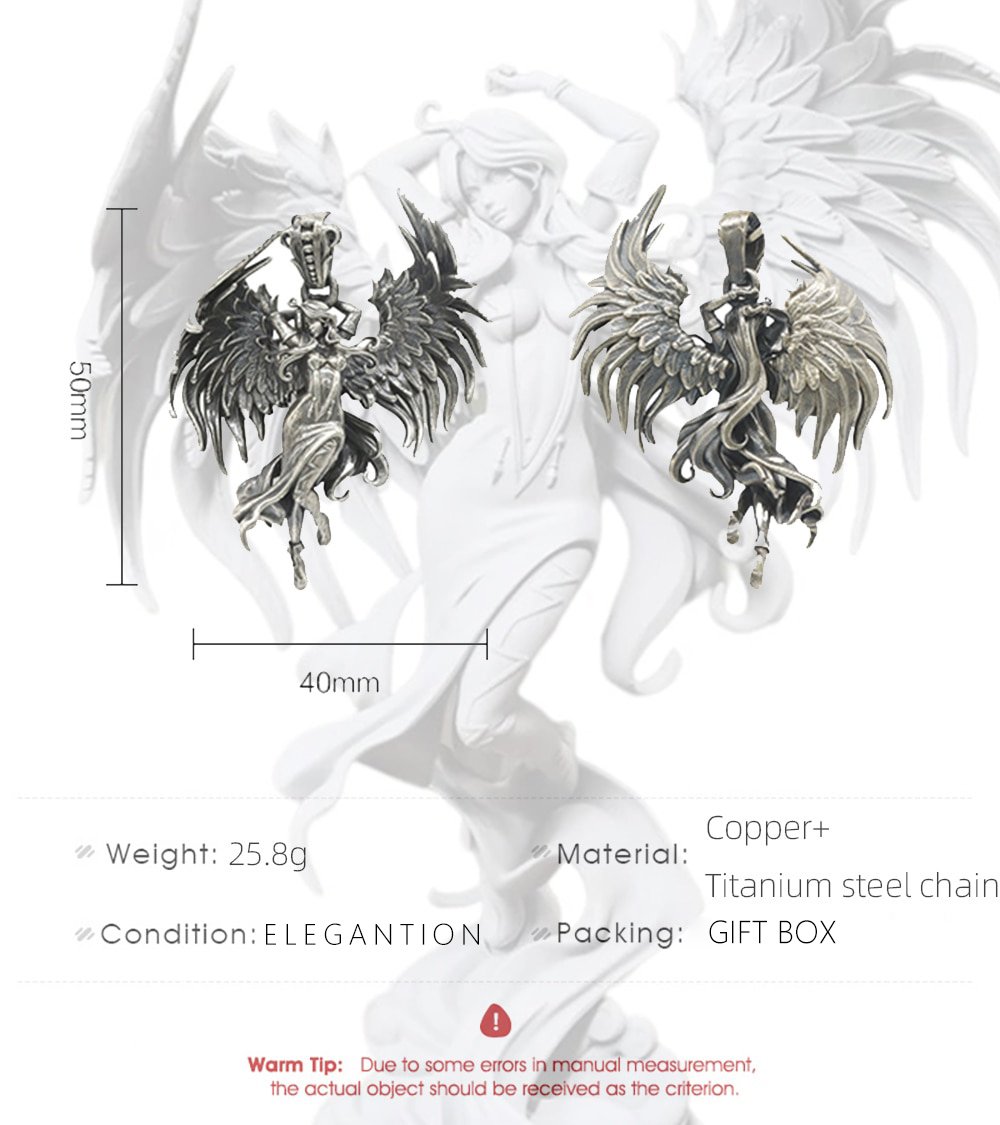 π₯Last Day 70%OFF - Guardian Angel Pendant Necklace mysite