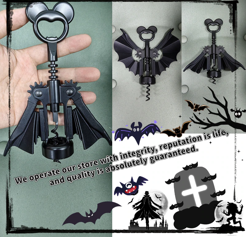 2023 Hot Sales-Spooky Bat Wine Opener mysite