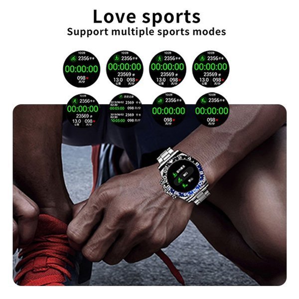 Multifunctional Bluetooth Talk Men's Casual Smart Watch mysite