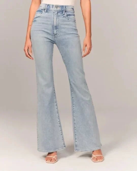 ⭐Women's 2023 Summer⭐ Ultra High Rise Stretch Flare Jean mysite