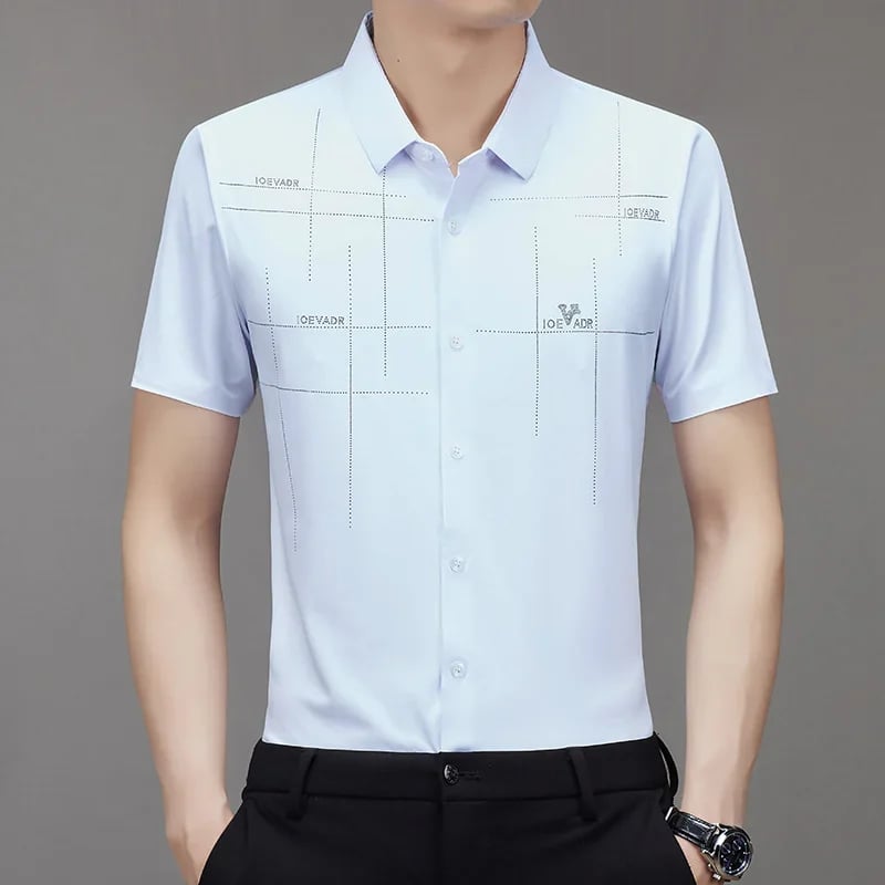 🔥MEN'S ICE SILK BUSINESS SHIRT (Free shipping over 69.99) mysite
