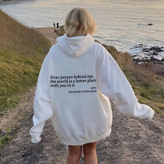 'Dear Person Behind Me' Sweatshirt mysite