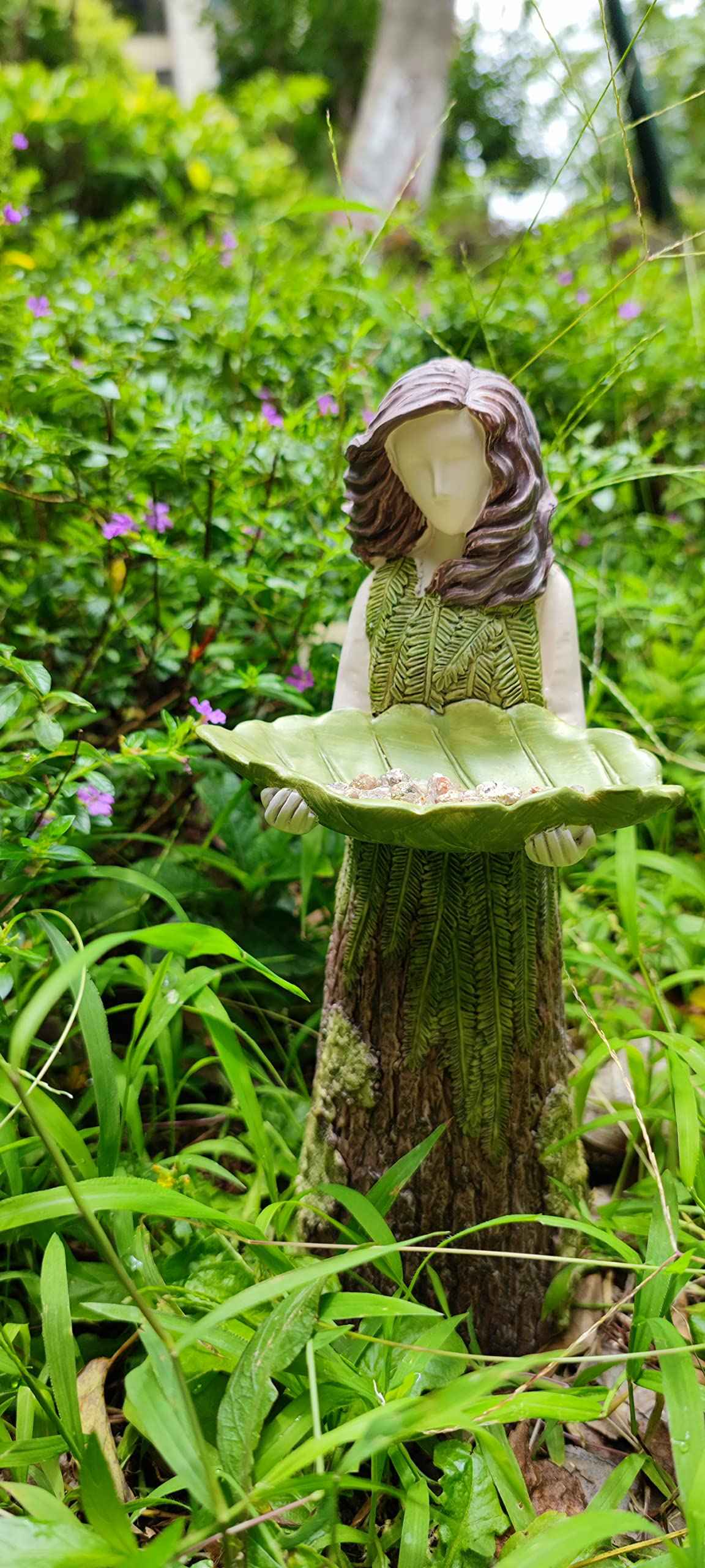 ( 💐🔥 Purchase 2 free birds 1) Forest Girl Bird Feeder - Bird Feeder Fairy Statue mysite