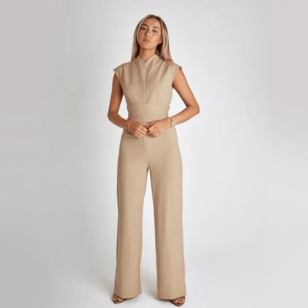 ✨LAST DAY SALE 70% OFF✨Women's Sleeveless Wide-Leg Jumpsuit