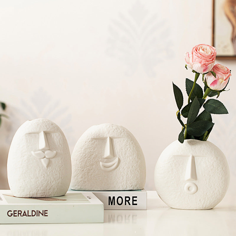 Nordic ins style modern creative ceramic vase
