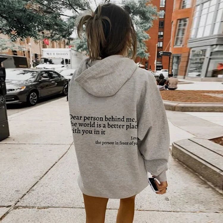 'Dear Person Behind Me' Sweatshirt mysite