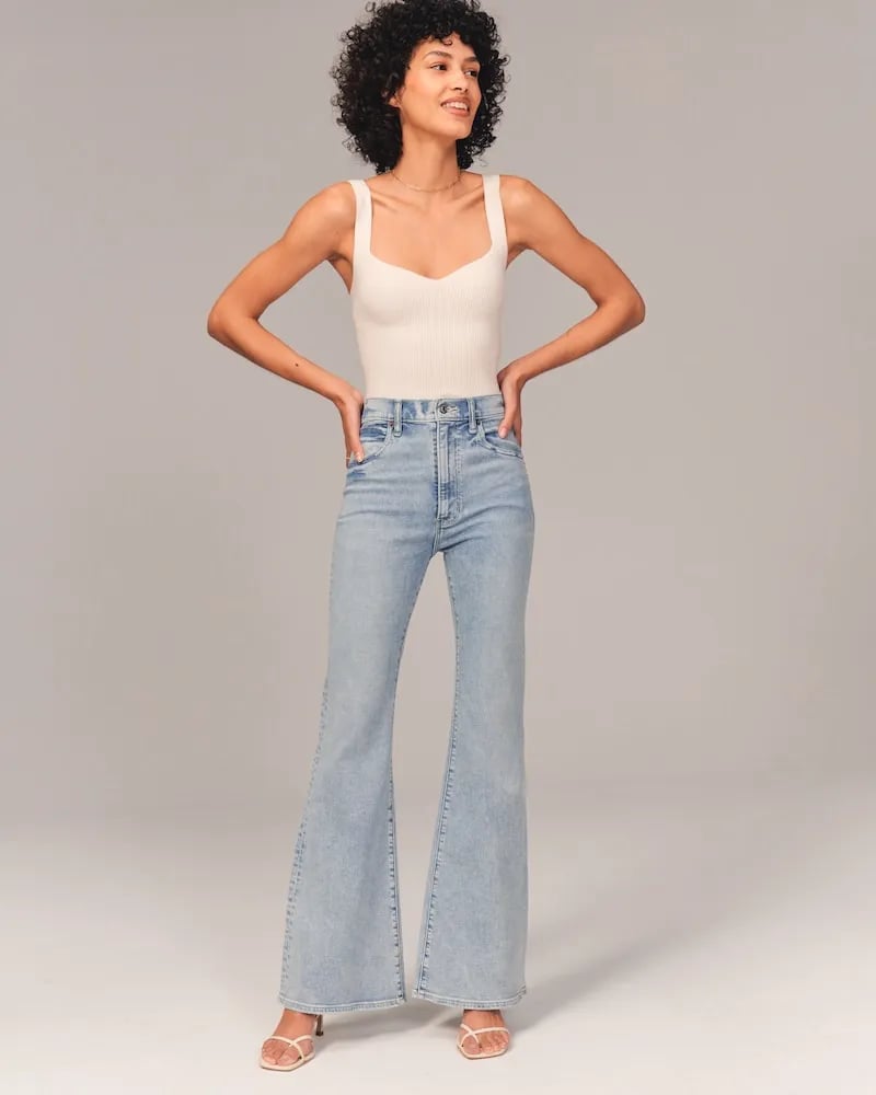⭐Women's 2023 Summer⭐ Ultra High Rise Stretch Flare Jean mysite