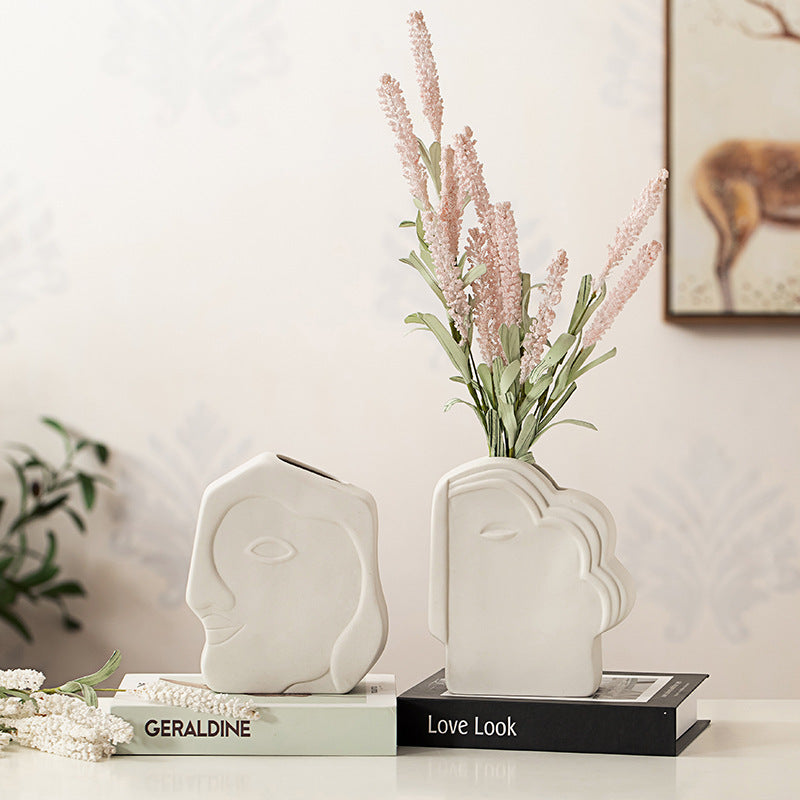 Nordic ins style modern creative ceramic vase