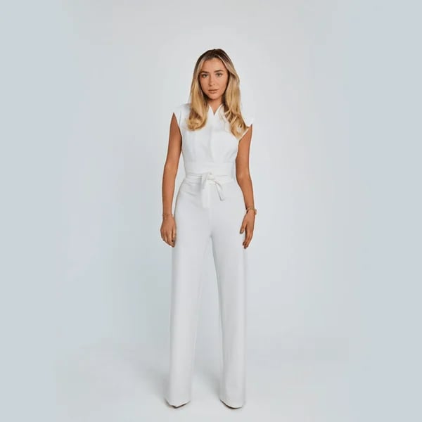 ✨LAST DAY SALE 70% OFF✨Women's Sleeveless Wide-Leg Jumpsuit
