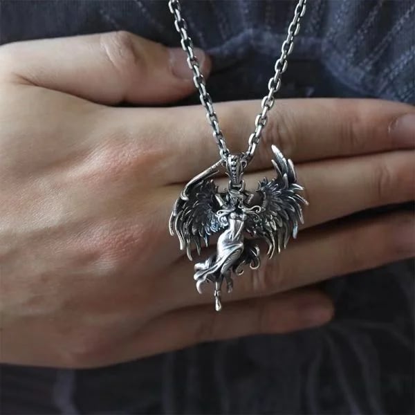 π₯Last Day 70%OFF - Guardian Angel Pendant Necklace mysite