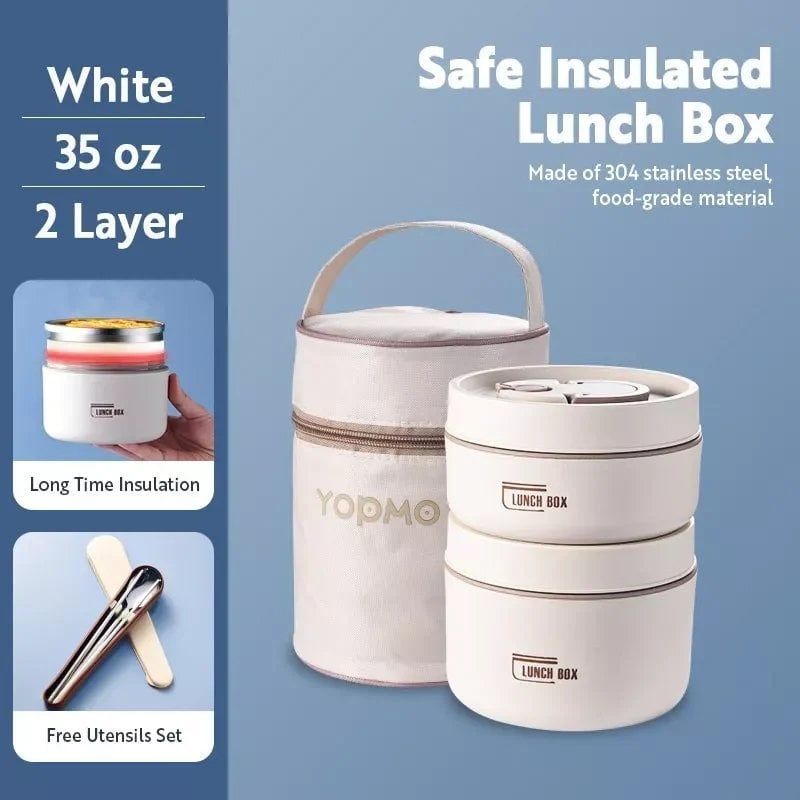 (Last Day Promotion 49% OFF) Portable Insulated Lunch Container Set - BUY 2 FREE SHIPPING mysite