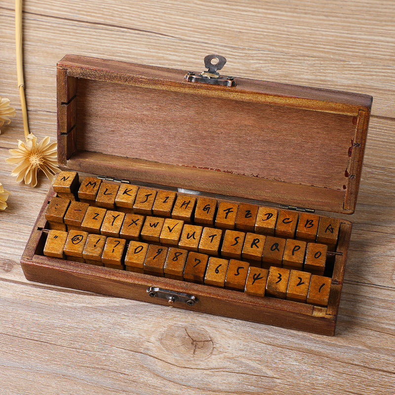 (🔥HOT SALE NOW) - Wood Retro DIY Journal Decoration Seal mysite