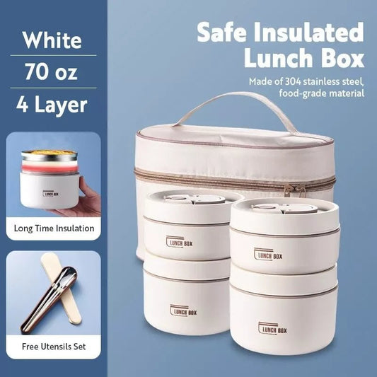 (Last Day Promotion 49% OFF) Portable Insulated Lunch Container Set - BUY 2 FREE SHIPPING mysite