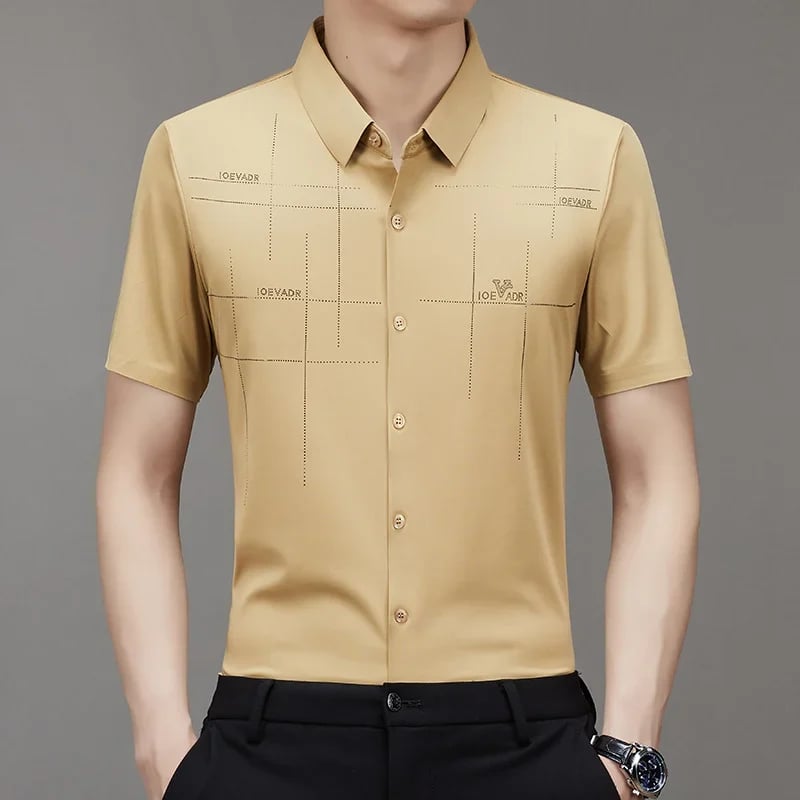 🔥MEN'S ICE SILK BUSINESS SHIRT (Free shipping over 69.99) mysite