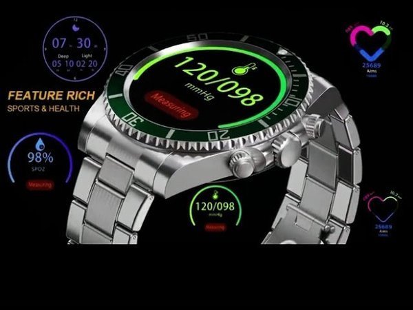 Multifunctional Bluetooth Talk Men's Casual Smart Watch mysite