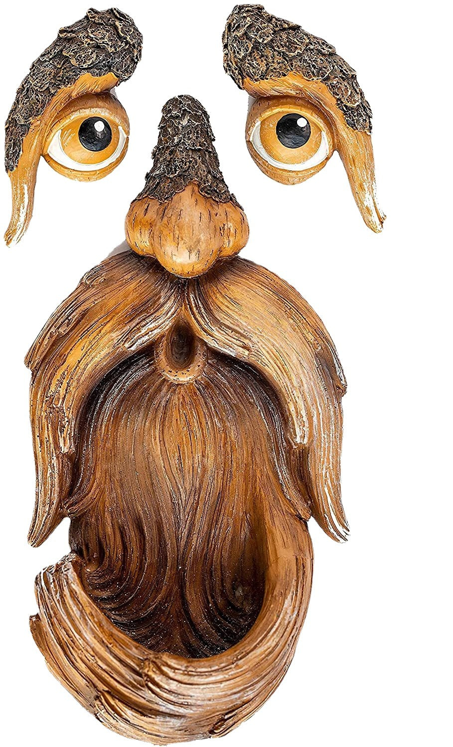 3D Funny Bark Ghost Face Decor Tree Facial Features Outdoor Decoration mysite