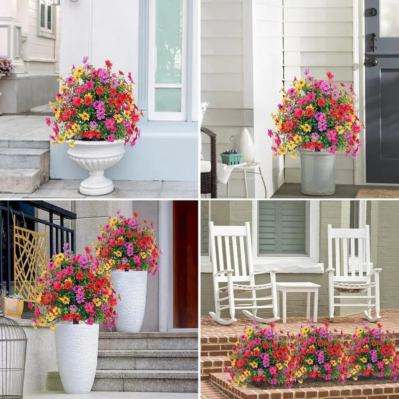 UV Resistant Colorful Fake Flower