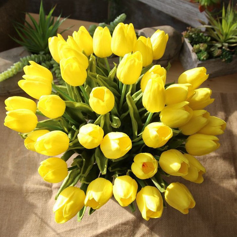 ✨This Week's Special Price $24.99💥-UV Resistant Lifelike Artificial Tulips Flowers💐 mysite