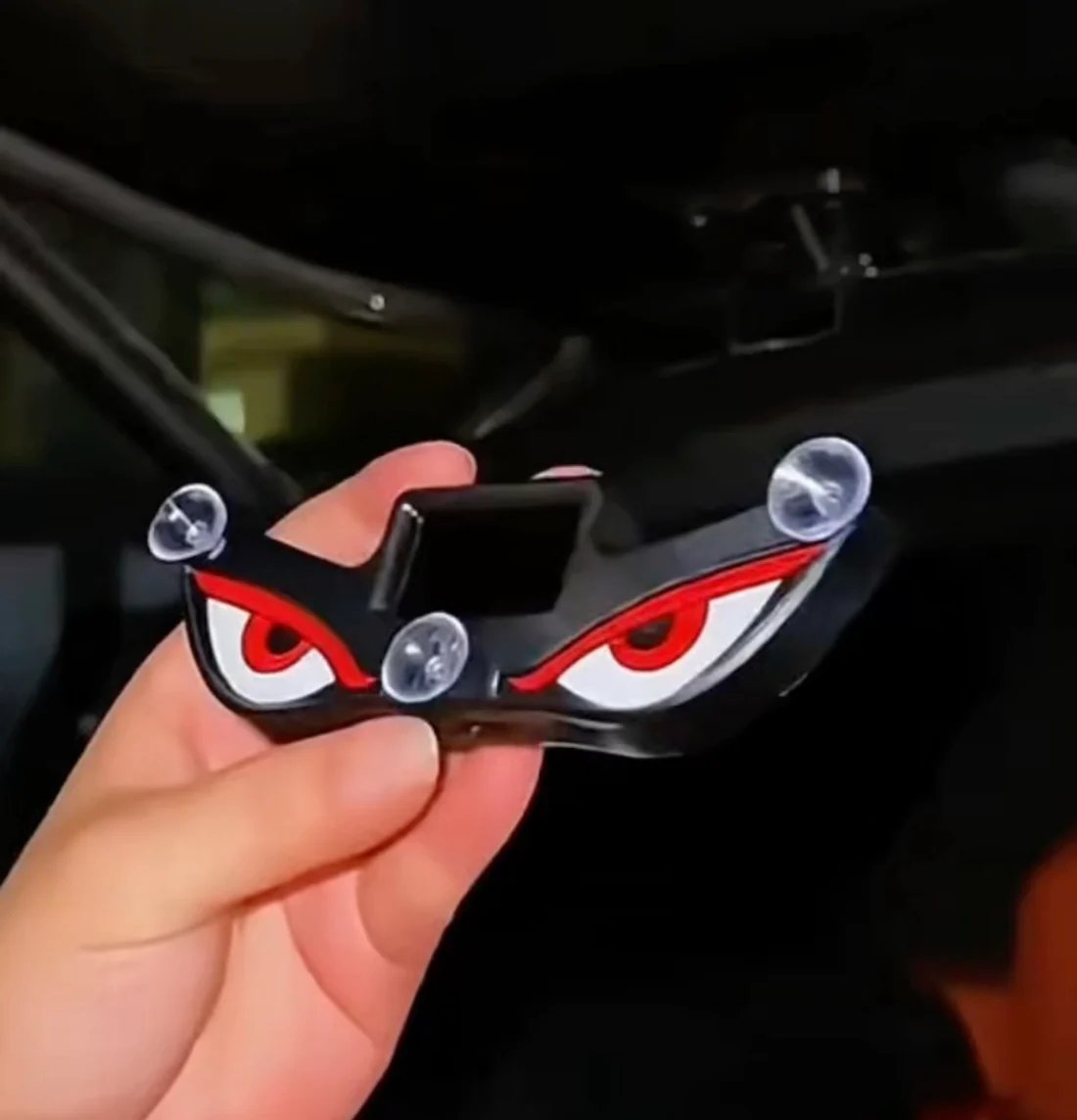 Solar Demon Eye LED Car Window Light - Buy 1 Get 1 Free!