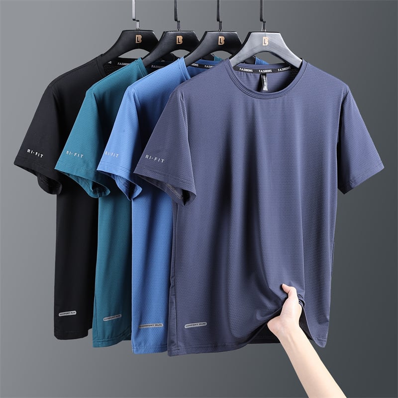 🔥SUMMER HOT SALE - 49% OFF🔥Ice Silk Round Neck T-Shirt