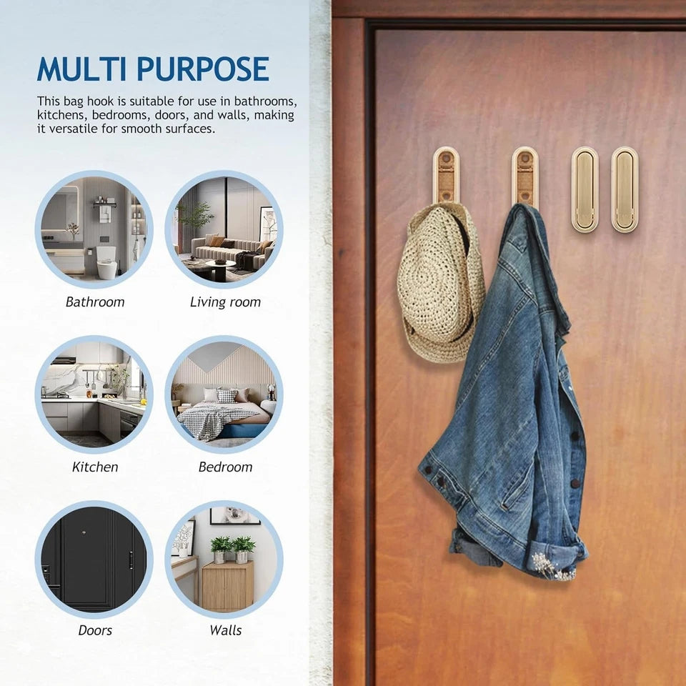 Foldable Heavy-Duty Wall Hooks