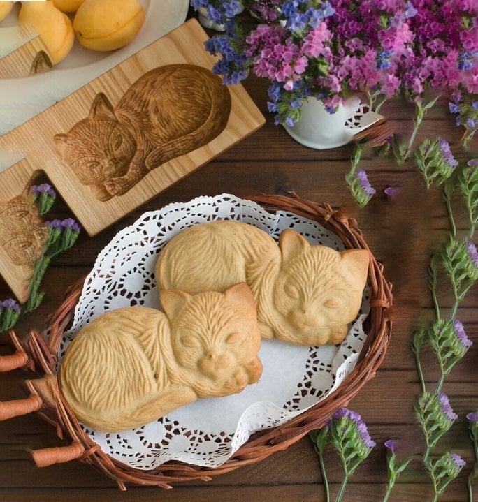(🎁Last day limited sale - 49% off🎁)Wood patterned Cookie cutter - Embossing Mold For Cookies