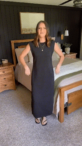 💕This week's sale 49% off💕 - women's casual loose split wrinkle free maxi dress