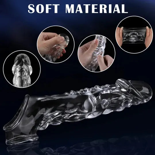 Reusable Penis Extension Vibrator – Makes You Longer, Harder & Unstoppable 😍