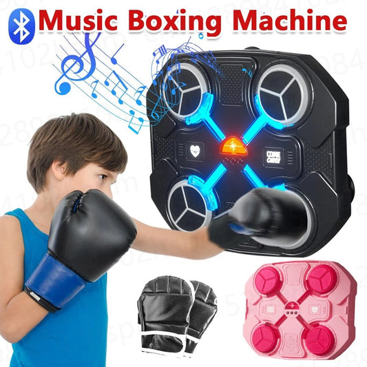 Intelligent Music Boxing Trainer Electronic Boxing Practice Wall Target Boxing Machine Home Wall Hanging Sanda Sandbag for Kids