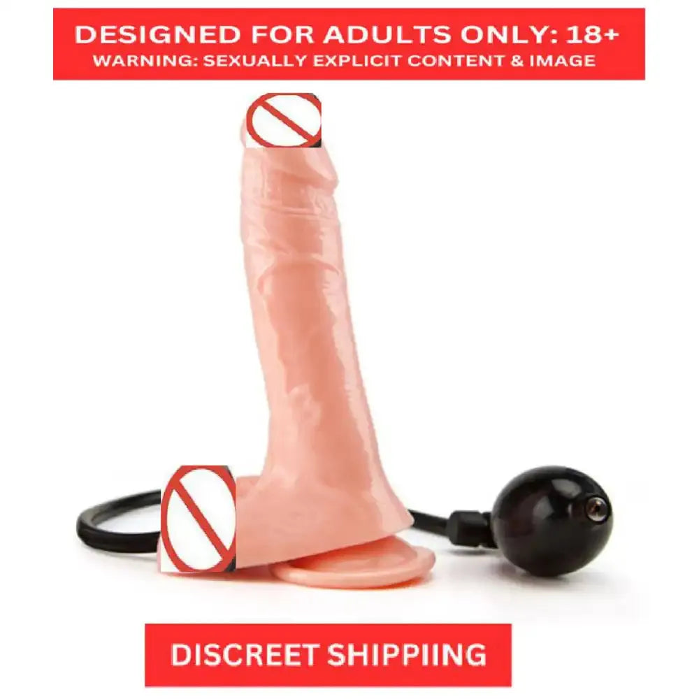 Inflatable Suction Cup Wellness Massager for Women – Adjustable Air Pump Personal Wellness Accessory