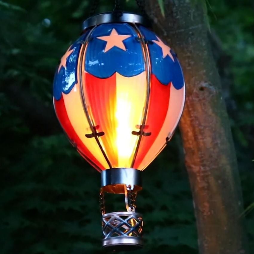 Hot Air Balloon Solar Lantern mysite