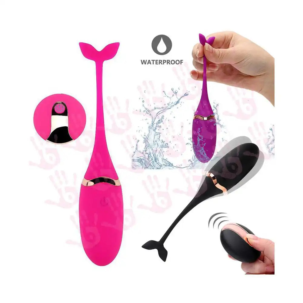 Mini Fish Wireless Vibrating Massager for Women – Waterproof Remote Control Wellness Accessory