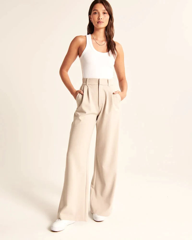 Wide-Leg Tailored Pants - Buy two and get free shipping! mysite