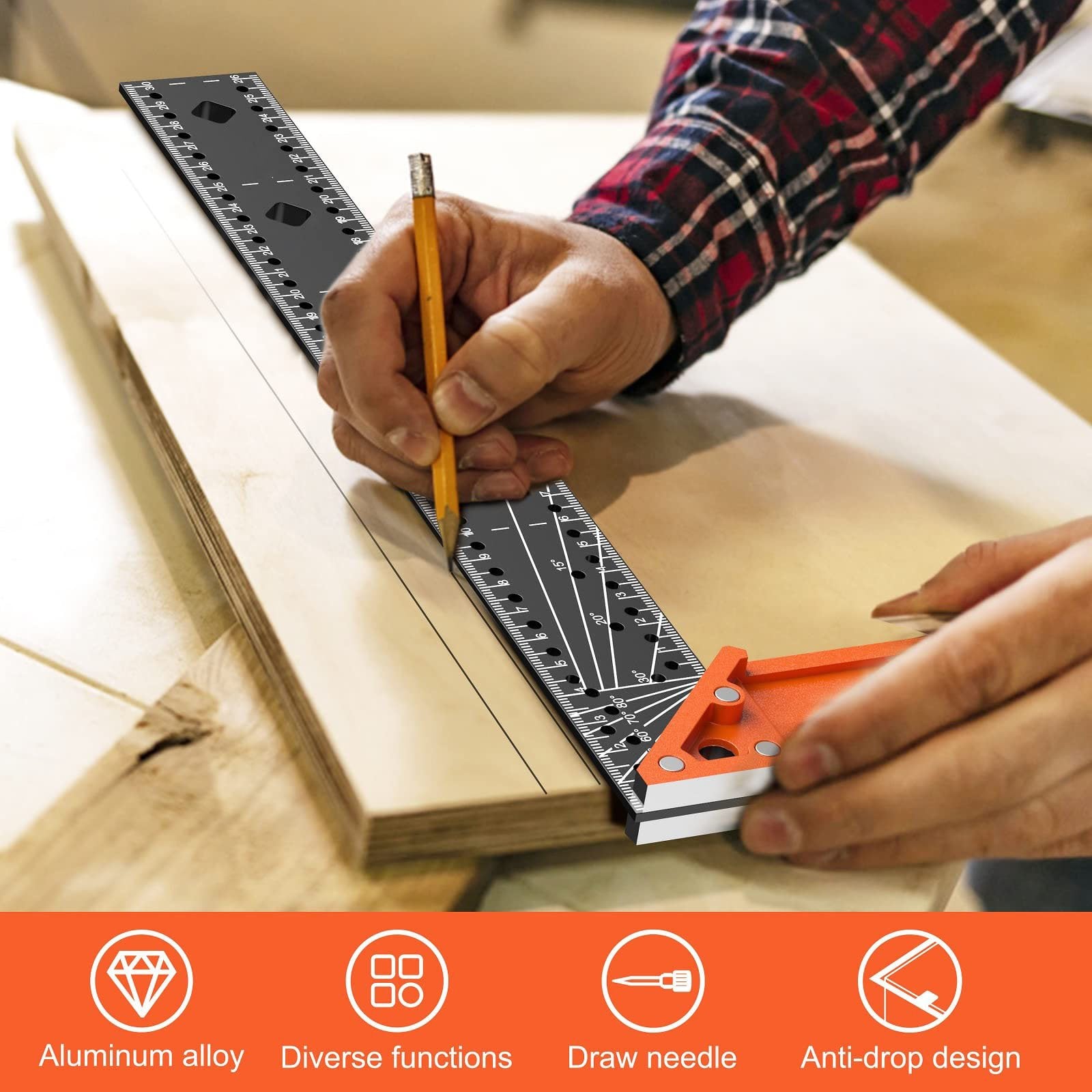 Multi-angle measuring ruler-high quality professional measuring tool ...