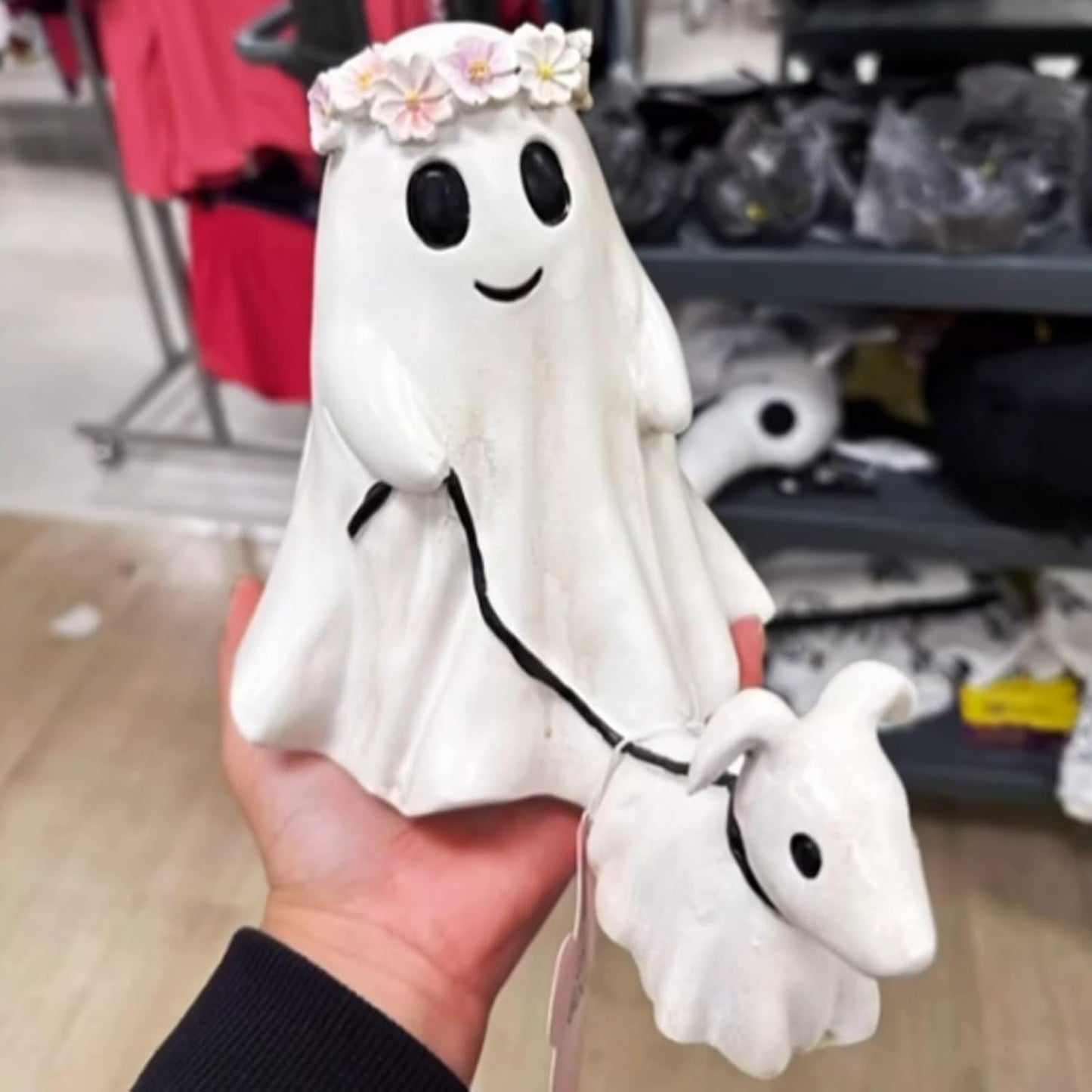 ✨2024 Ghost Walking Dog Statue 👻🔥BUY 2 Free Shipping