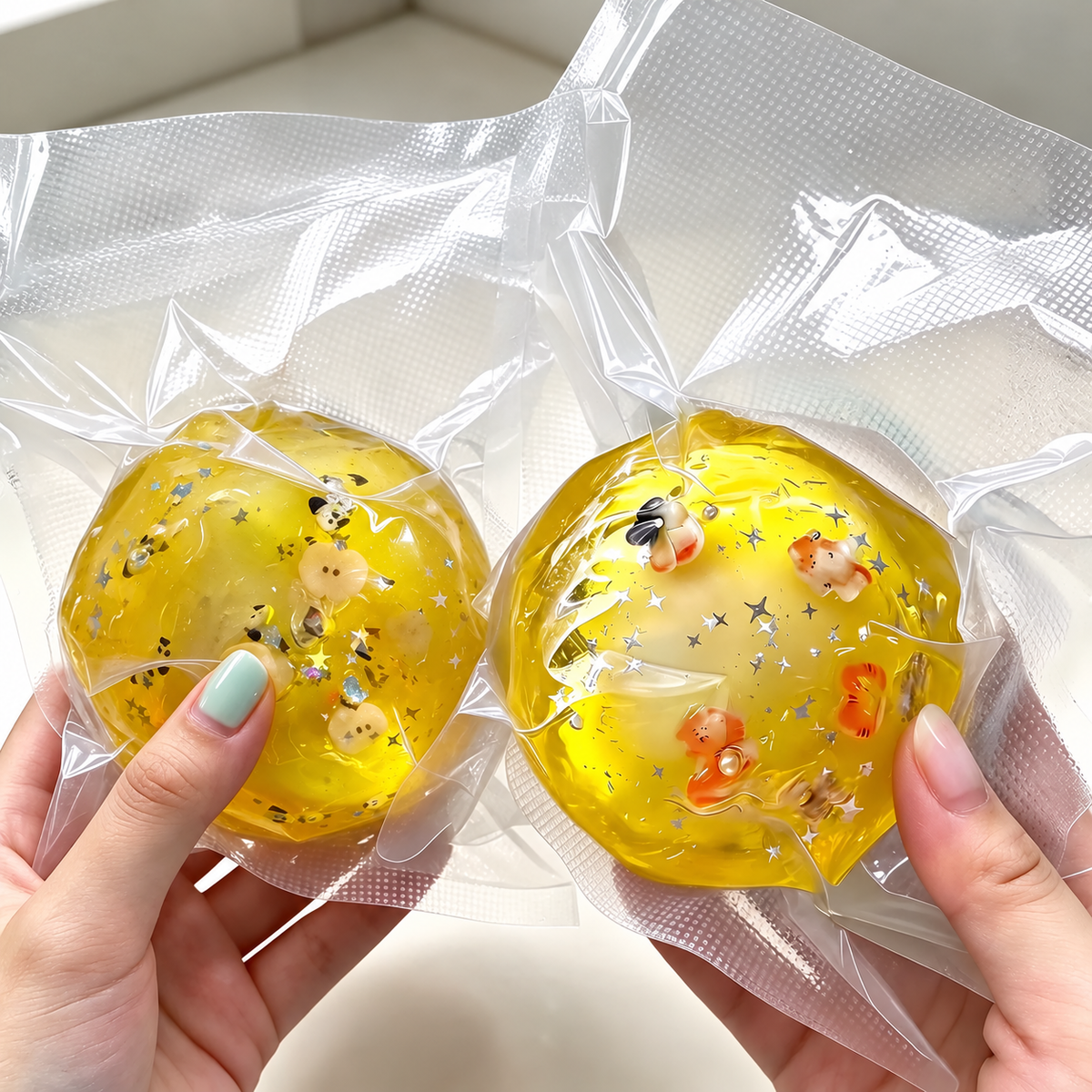 옐로 캣 + 페어 플라워 스퀴시