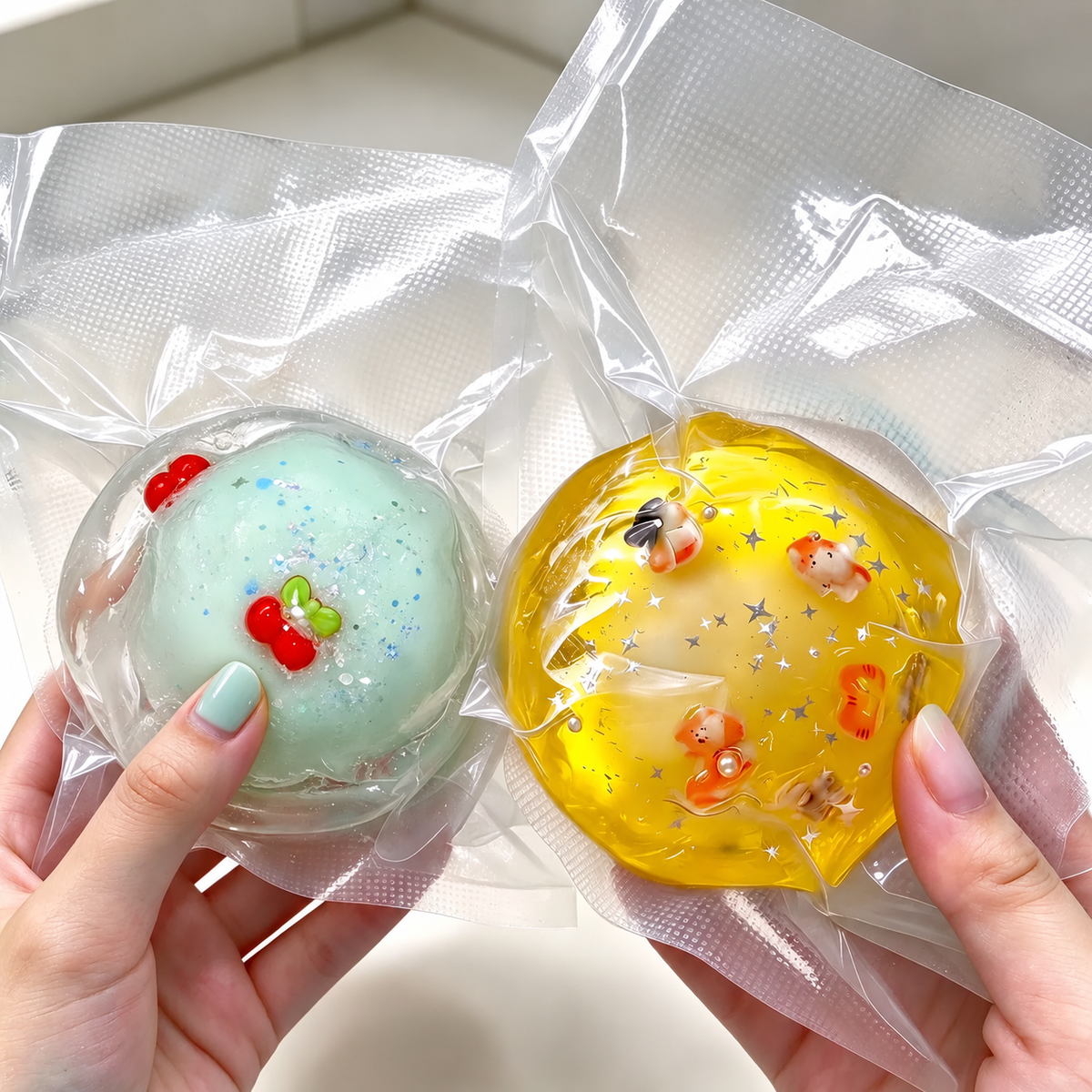 옐로 캣 + 체리 민트 스퀴시