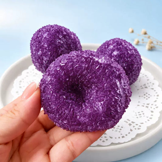 보라색 양매 베리 스퀴시 볼