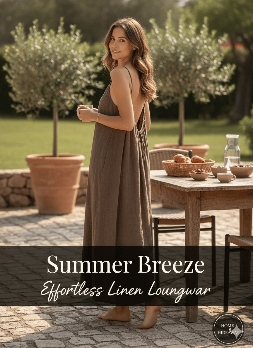 💥Women's Solid Color Cami Lounge Dress - Buy 2, Get Free Shipping!