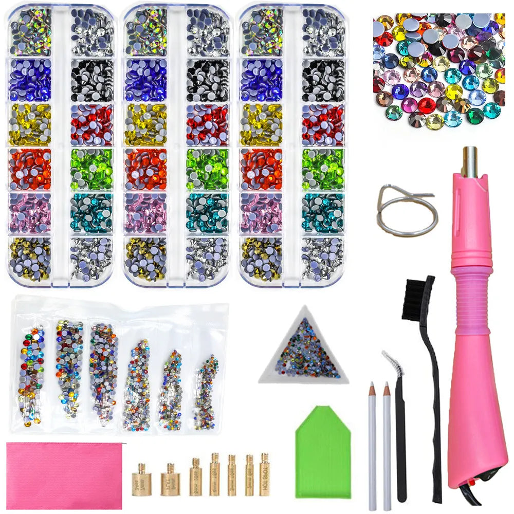 💎Popular New Arrivals✨ - DIY Hot-Fix Rhinestone Setting Tool Kit