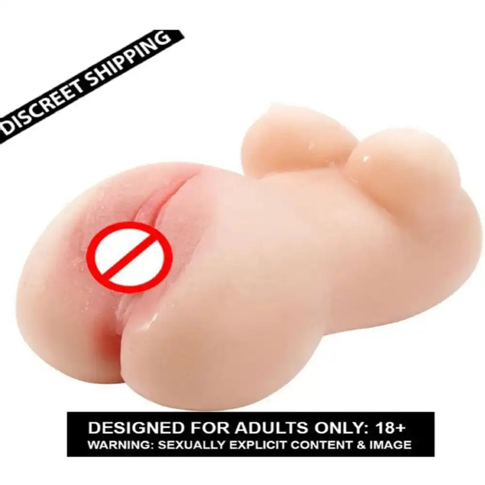 Men's Silicone Doll Toy Massager – Soft Touch Reusable Personal Wellness Sleeve