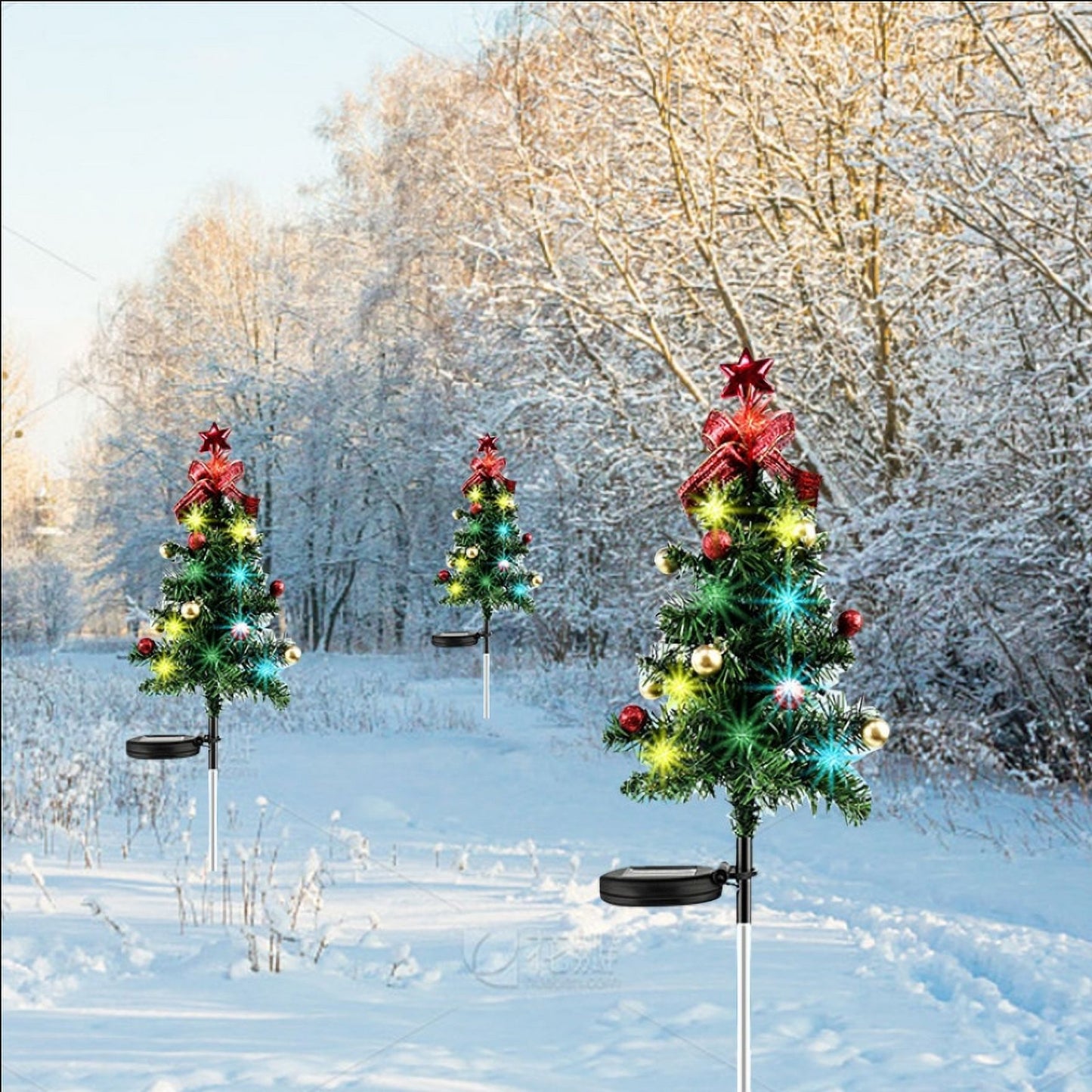 🔥Solar Powered Christmas Tree