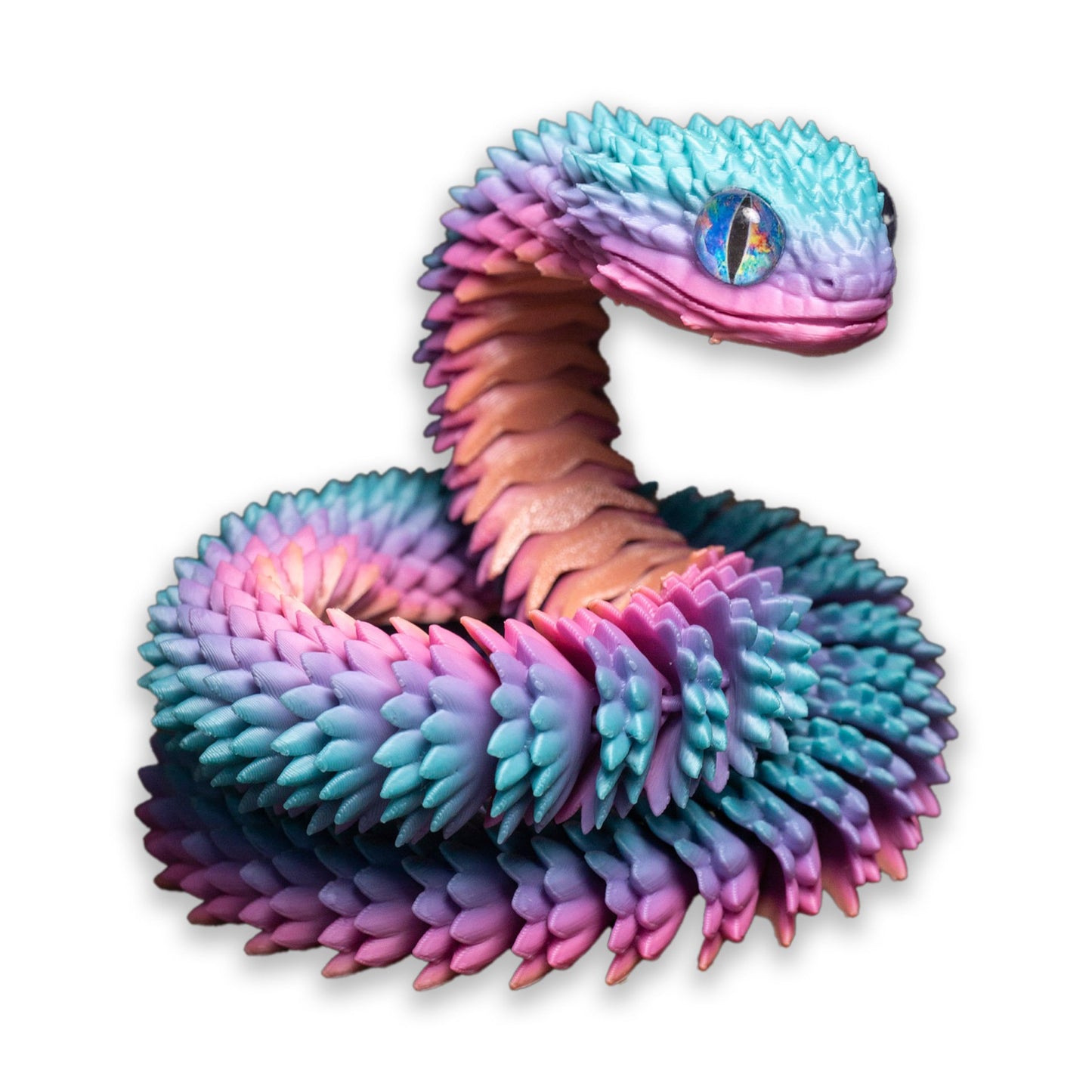 🐍3D Printed Multi-Joint Movable Snake Toy